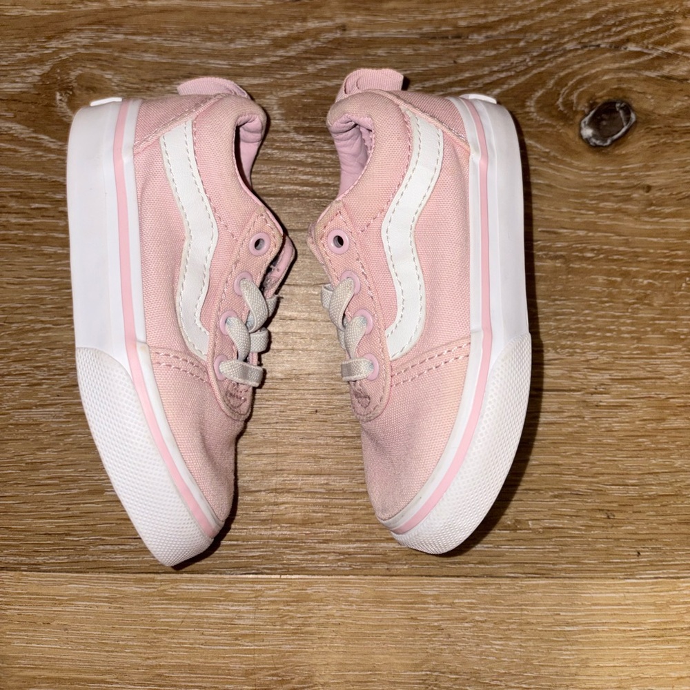 Vans Toddler girls pink sneakers shoes size 5 and 5.5 bundle - Picture 2 of 9